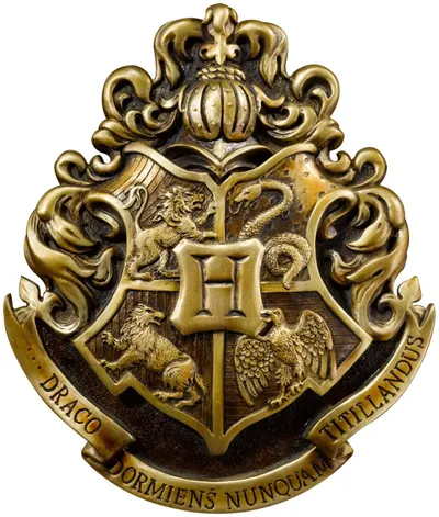 Decorarea peretelui The Noble Collection Movies: Harry Potter - Hogwarts School Crest