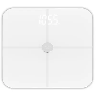 Cantar de baie Adler AD 8187, max 180 kg, Ecran LED, Masurare BMI (Alb)