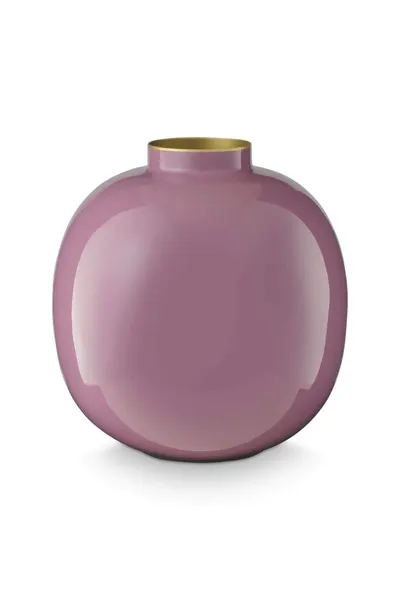 Vaza decorativă din metal, Lilac, 23cm, colecția Lily & Lotus, Pip Studio