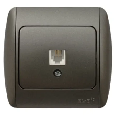 Zirve Priza Telefon Euro ST Fume