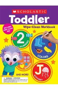 Scholastic Toddler Wipe-Clean Workbook