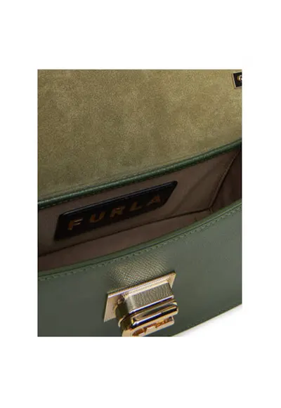 Geantă dama BAFKACO ARE000 BG - Piele naturală - Verde