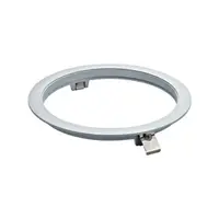 Ferronego Installation frame 111 round / 1- fach silver