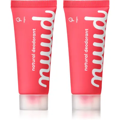 nuud Smarter Pack Red deodorant crema natural 2x20 ml
