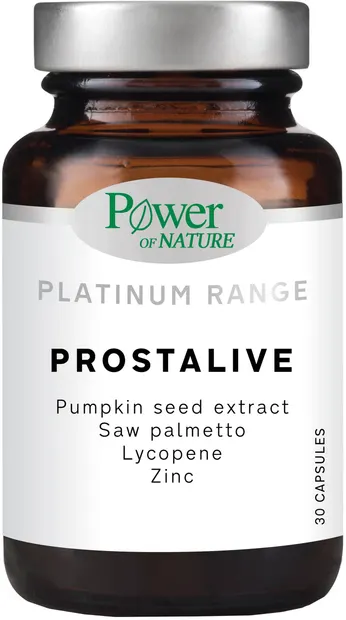 Platinum Range Prostalive - 30 capsule, Puterea Naturii