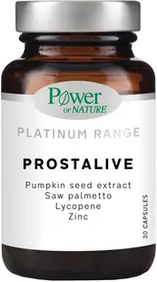 Platinum Range Prostalive - 30 capsule, Puterea Naturii