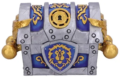 Cutie de depozitare Nemesis Now Games: World of Warcraft - Alliance, 11 cm
