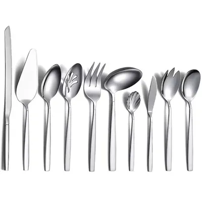 Tacamuri, 10 Piese, 18/0 Inox, Berglander, Argintiu