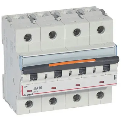 Disjunctor DX³ MA-4P-400V~-16A-25kA-magnetic simplu - 6M
