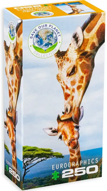 Puzzle Eurographics din 250 de piese - Giraffes
