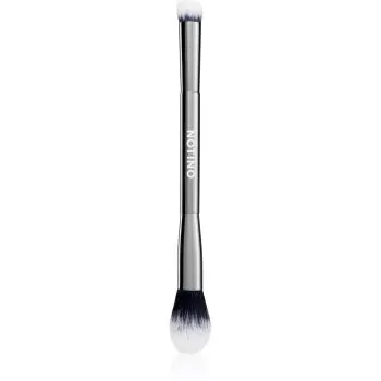 Notino Dual-End Conceal & Set Brush 480 pensula pentru corector fata-verso