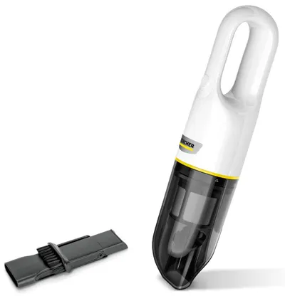 Aspirator de mâna Karcher - CVH 2, HEPA 12, alb