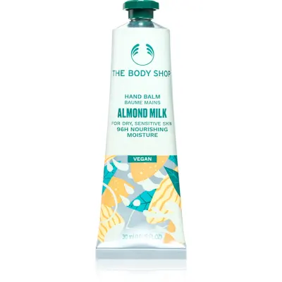 The Body Shop Almond Milk Hand Balm balsam pentru maini cu lapte de migdale 30 ml