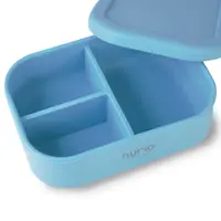 Caserola alimentara din silicon Nurio, Albastru