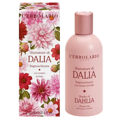 L'Erbolario Gel de dus Shades of Dahlia, 250ml