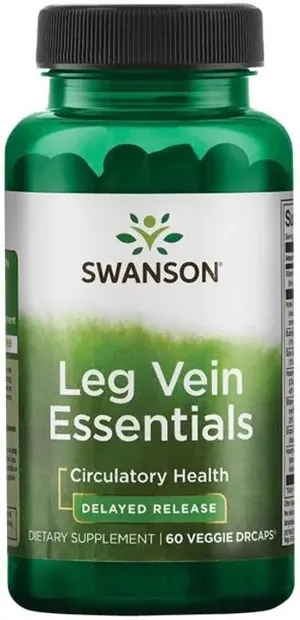 Leg Vein Essentials, 60 capsule vegetale, Swanson