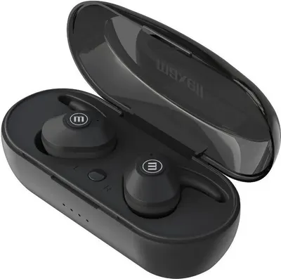 Căști wireless cu microfon Maxell - Mini Duo EB-BT, TWS, negre