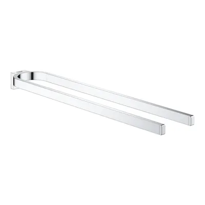 Suport prosop Grohe Selection 41059000, 360 mm, 2 suporti, montare pe perete, fixare ascunsa, crom