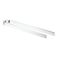 Suport prosop Grohe Selection 41059000, 360 mm, 2 suporti, montare pe perete, fixare ascunsa, crom