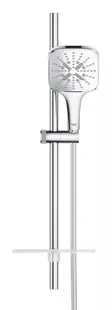 Coloana dus Grohe SmartActive 26584000, montare pe perete, 600 mm, 3 functii, etajera, Crom lucios