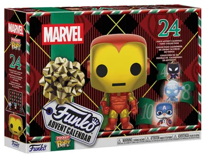 Calendar tematic Funko Pocket POP! Advent Calendar: Marvel - 24 Day Countdown