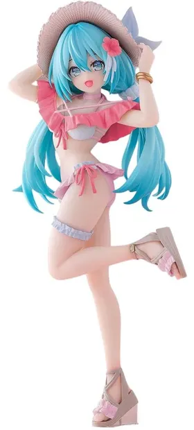 Statuetă Sega Animation: Hatsune Miku - Tropical Miku, 21 cm