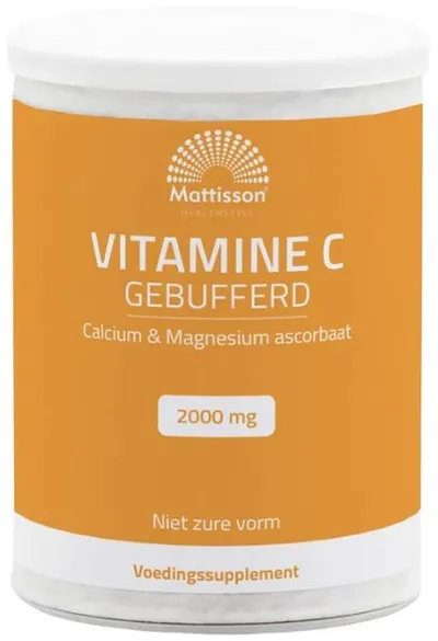 Vitamin C Buffered, 250 g, Mattisson Healthstyle