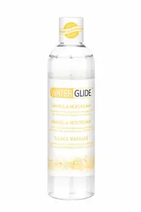 Lubrifiant pe bază de apă, Waterglide, 300 ml, aromă înghețată de vanilie