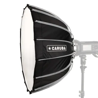 Caruba Quick Assembly Beautydish 60cm Silver - Default Title
