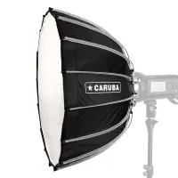 Caruba Quick Assembly Beautydish 60cm Silver - Default Title