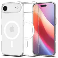 Husa MagSafe pentru Apple iPhone 17 Air, Spigen, Liquid Crystal, Alba ACS10395