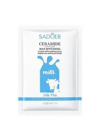 Sadoer Masca de fata cu ceramide si lapte 25 g Ceramide Milk Whitening