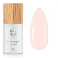 NaniNails Simly Pure unghii cu gel folosind UV / lampă cu LED culoare Natural Skin 5 ml