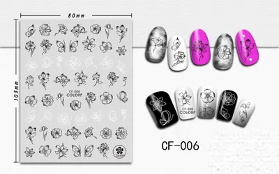 Sticker Unghii - CF006