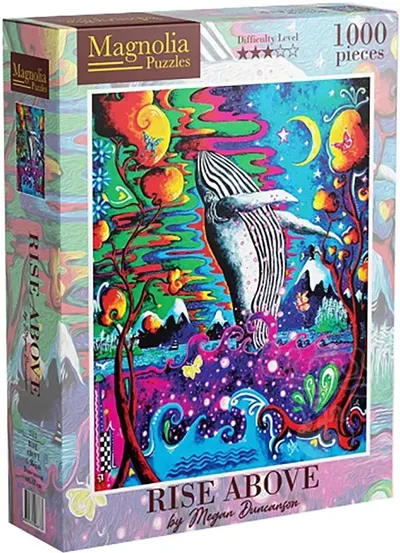 Puzzle Magnolia din 1000 piese - Balenă