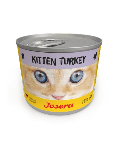 JOSERA Kitten Turkey mancare umeda pentru pisoi conserva 200g