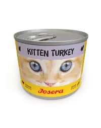 JOSERA Kitten Turkey mancare umeda pentru pisoi conserva 200g