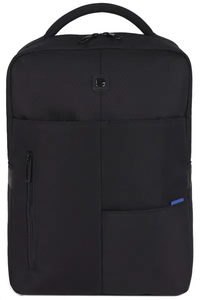 Rucsac business pentru laptop Gabol Intro - Negru, 15,6 '', cu 2 compartimente