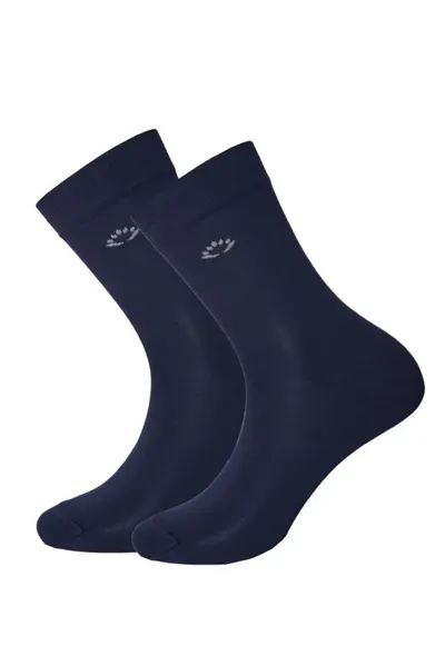 Sosete lungi bamboo barbati - SBGW10BLM - - Bleumarin
