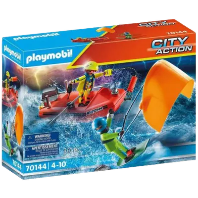 Salvamar cu barca de viteza 70144 Playmobil