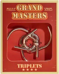 Puzzle metalic de logică Eureka - Grand Masters Triplets