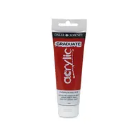 Culori acrilice Graduate Daler Rowney - Metallic Red - 120 ml