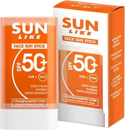 Sun Like Stick de protecție solară pentru față, SPF50+, 20 g