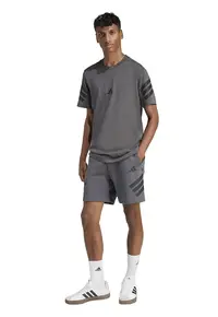 Tricou din bumbac cu 3 dungi Future Icons - Gri