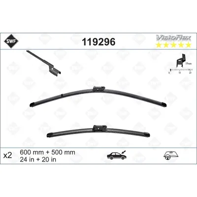 Lamela stergator SWF 119296