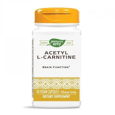 Acetyl L-Carnitina 500 mg , 60 capsule, Secom