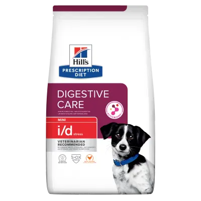 Hrana dietetica pentru caini Hill s PD Digestive Care Mini Adult Stress I D 3 kg