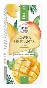 Crema energizanta cu SPF30 Power of Plants Mango, 50ml, Lirene