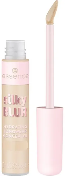 Essence Silky Blur corector lichid cu acoperire medie Hydrating Longwear, 130, 10 ml