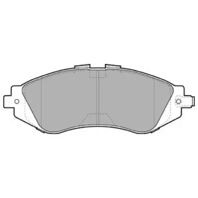 Set placute frana, frana disc DELPHI LP1304